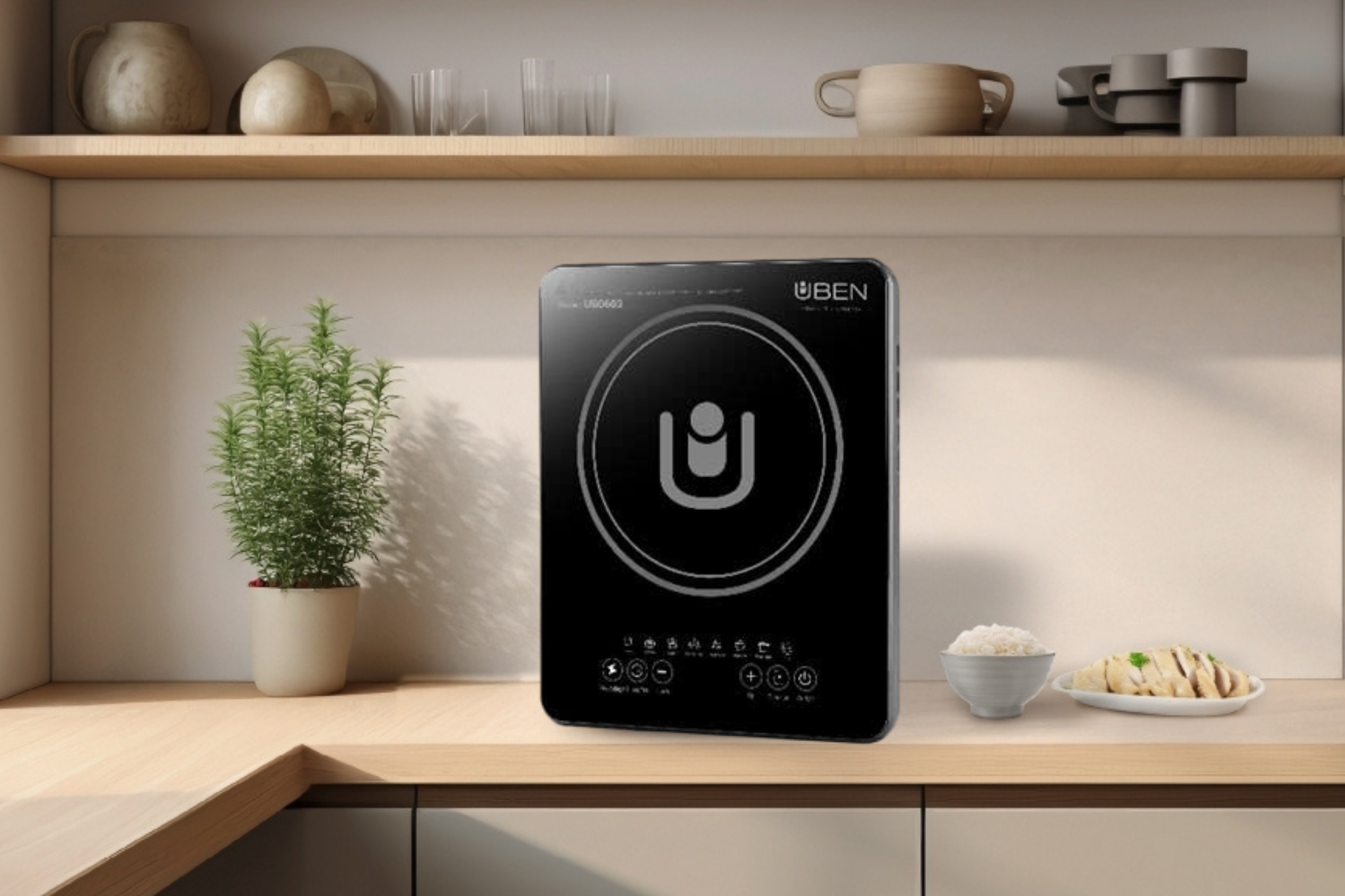 Bếp Từ In Logo Thương Hiệu Theo Yêu Cầu